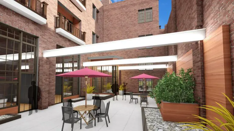 Courtyard - 111 Main Renderings