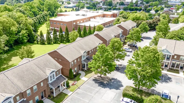 Drone View of Property