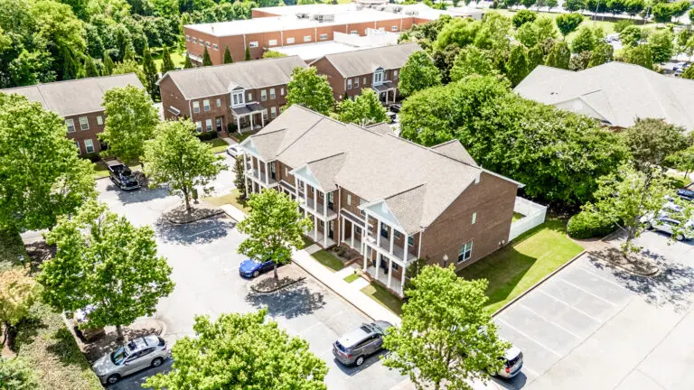 Drone View of Property