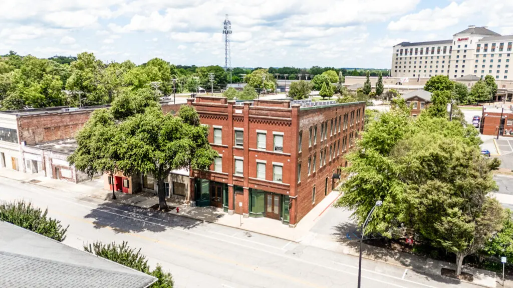 Front and Side of Building