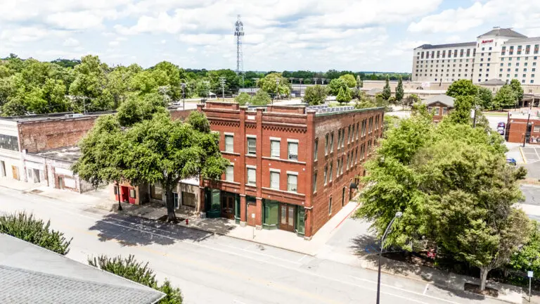 Front and Side of Building
