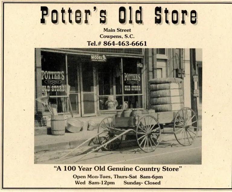 Potter's Old Store Graphic