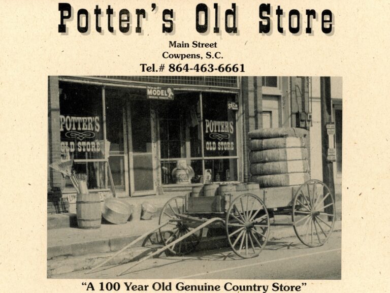 Potter's Old Store Graphic